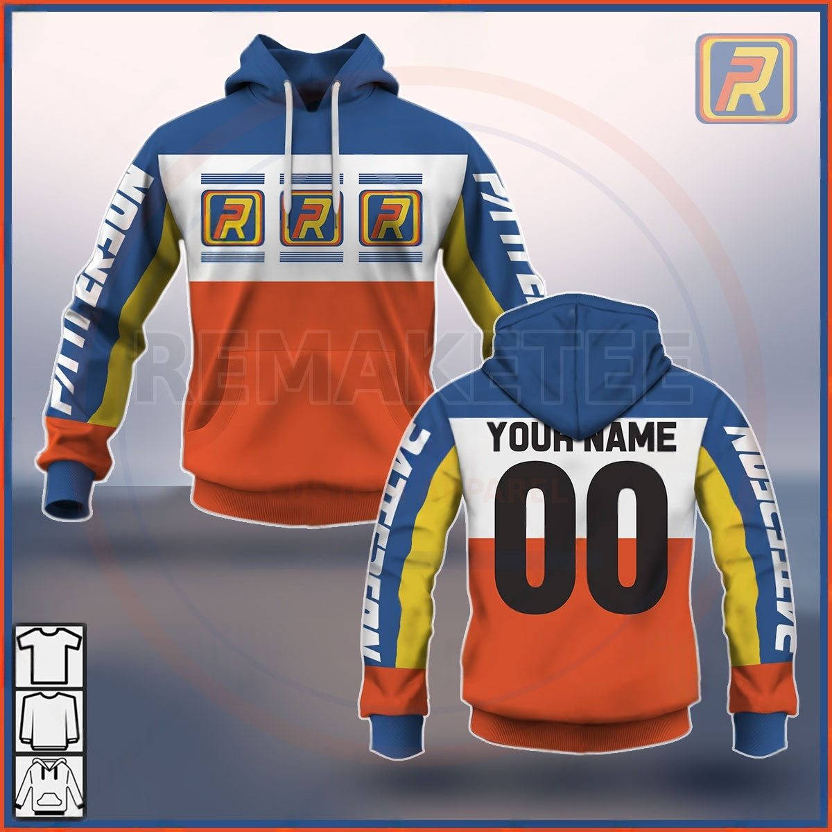 RemakeTee Custom Vintage Retro BMX Racing Jersey 035