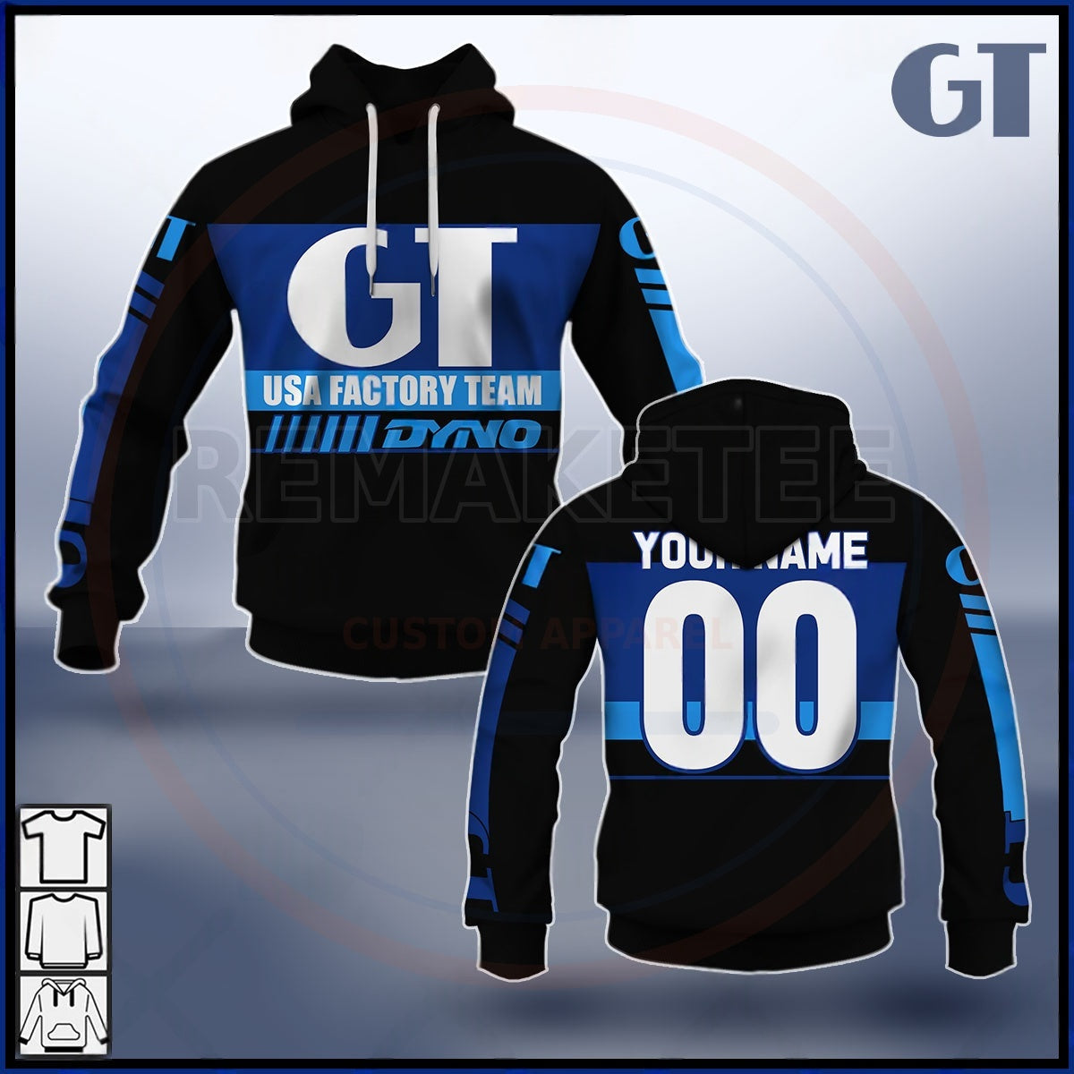 RemakeTee Custom Vintage Retro BMX Racing Jersey 044