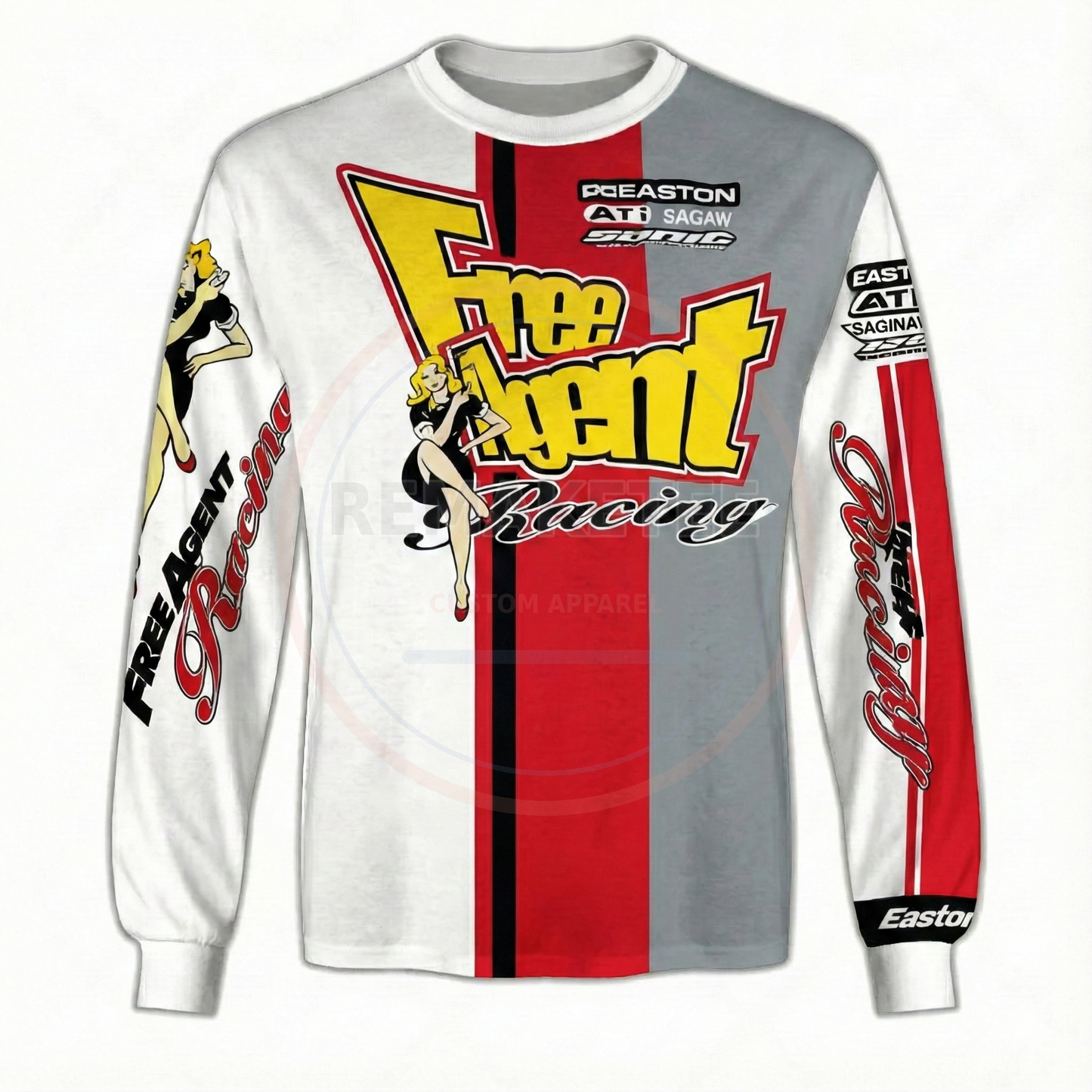 RemakeTee Custom Vintage Retro BMX Racing Jersey 145