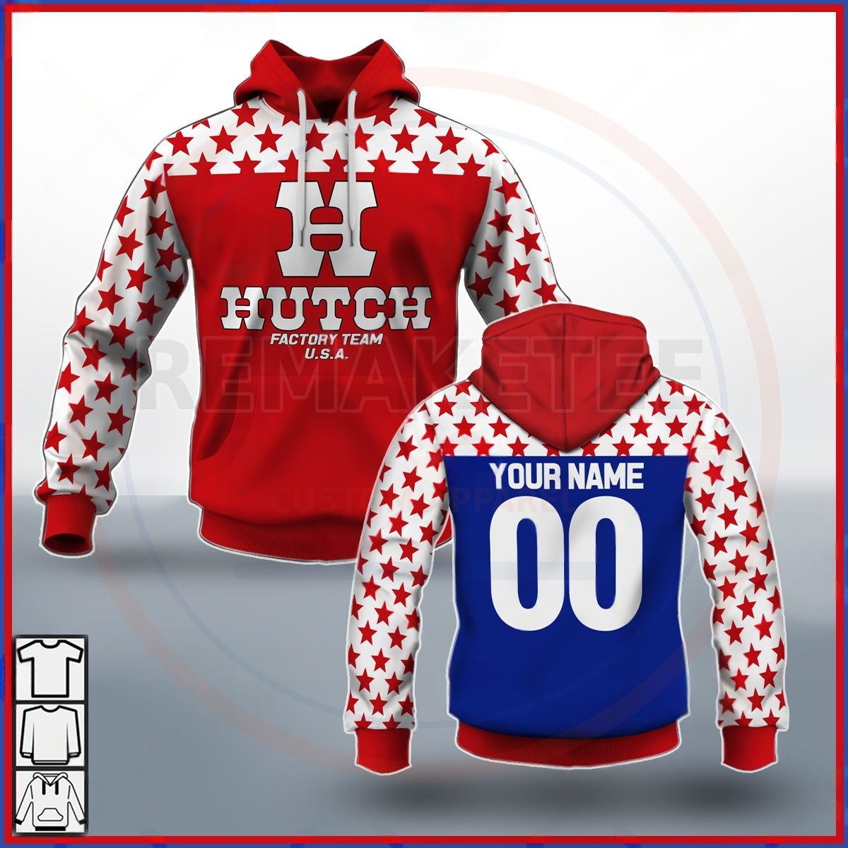 RemakeTee Custom Vintage Retro BMX Racing Jersey 026