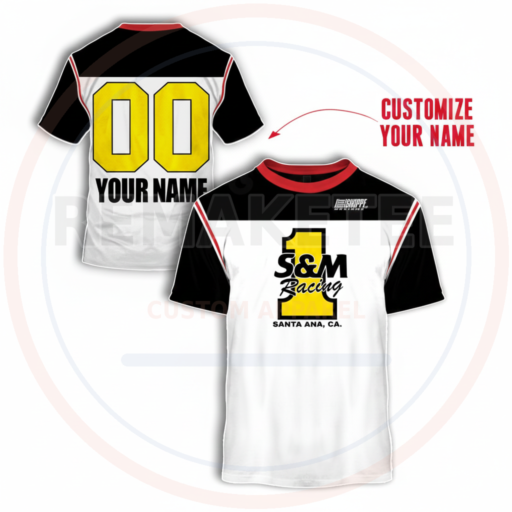RemakeTee Custom Vintage Retro BMX Racing Jersey 132