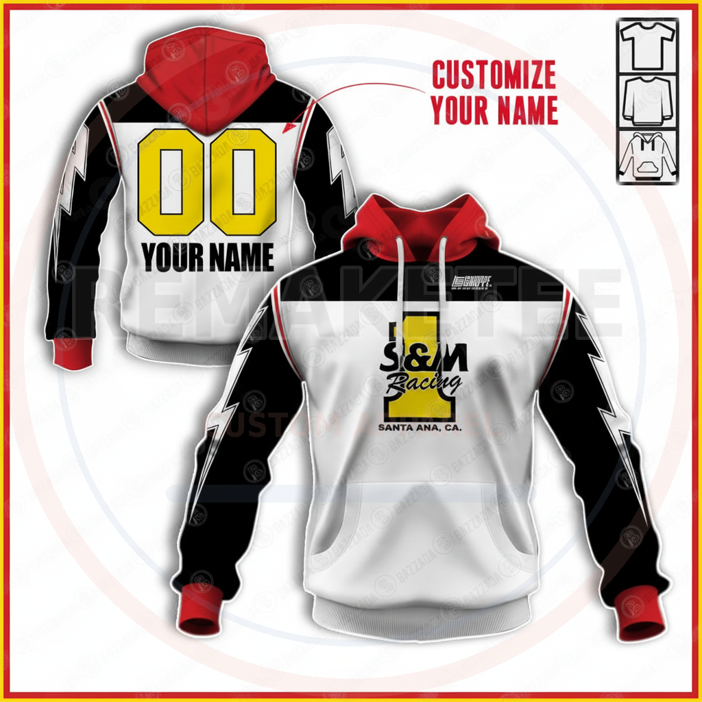 RemakeTee Custom Vintage Retro BMX Racing Jersey 132