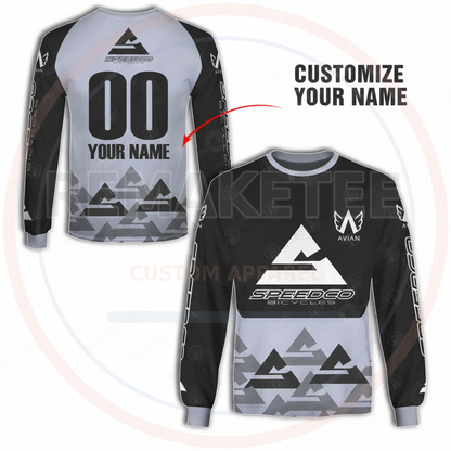 RemakeTee Custom Vintage Retro BMX Racing Jersey 134