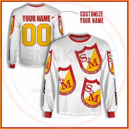 RemakeTee Custom Vintage Retro BMX Racing Jersey 133
