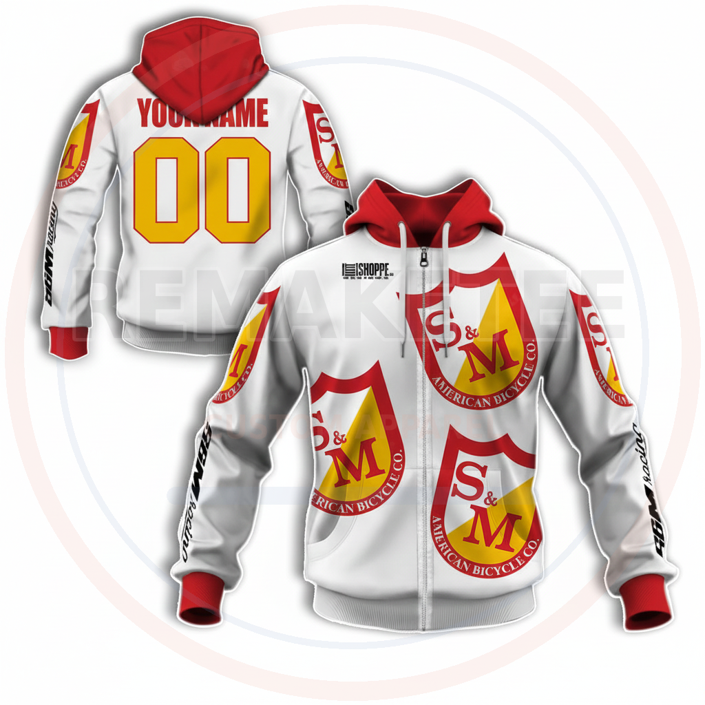 RemakeTee Custom Vintage Retro BMX Racing Jersey 133