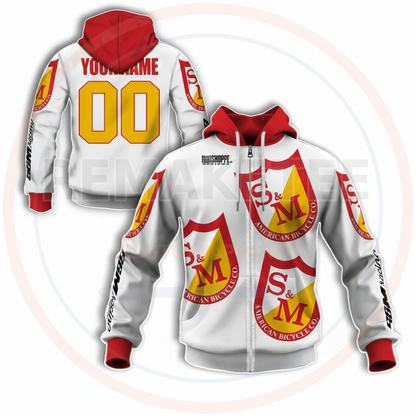 RemakeTee Custom Vintage Retro BMX Racing Jersey 133