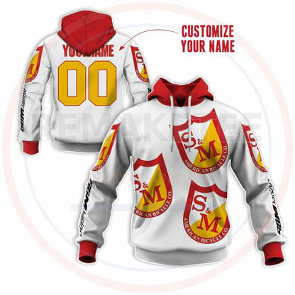 RemakeTee Custom Vintage Retro BMX Racing Jersey 133