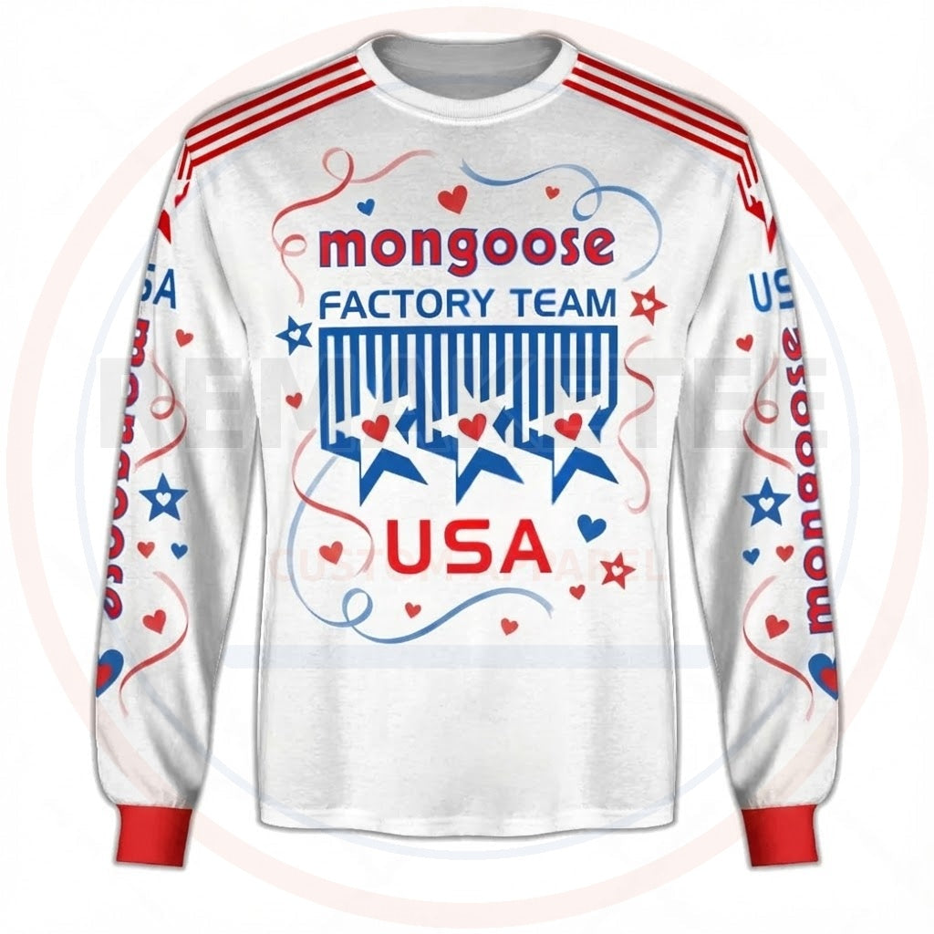 RemakeTee Custom Vintage Retro BMX Racing Jersey 350