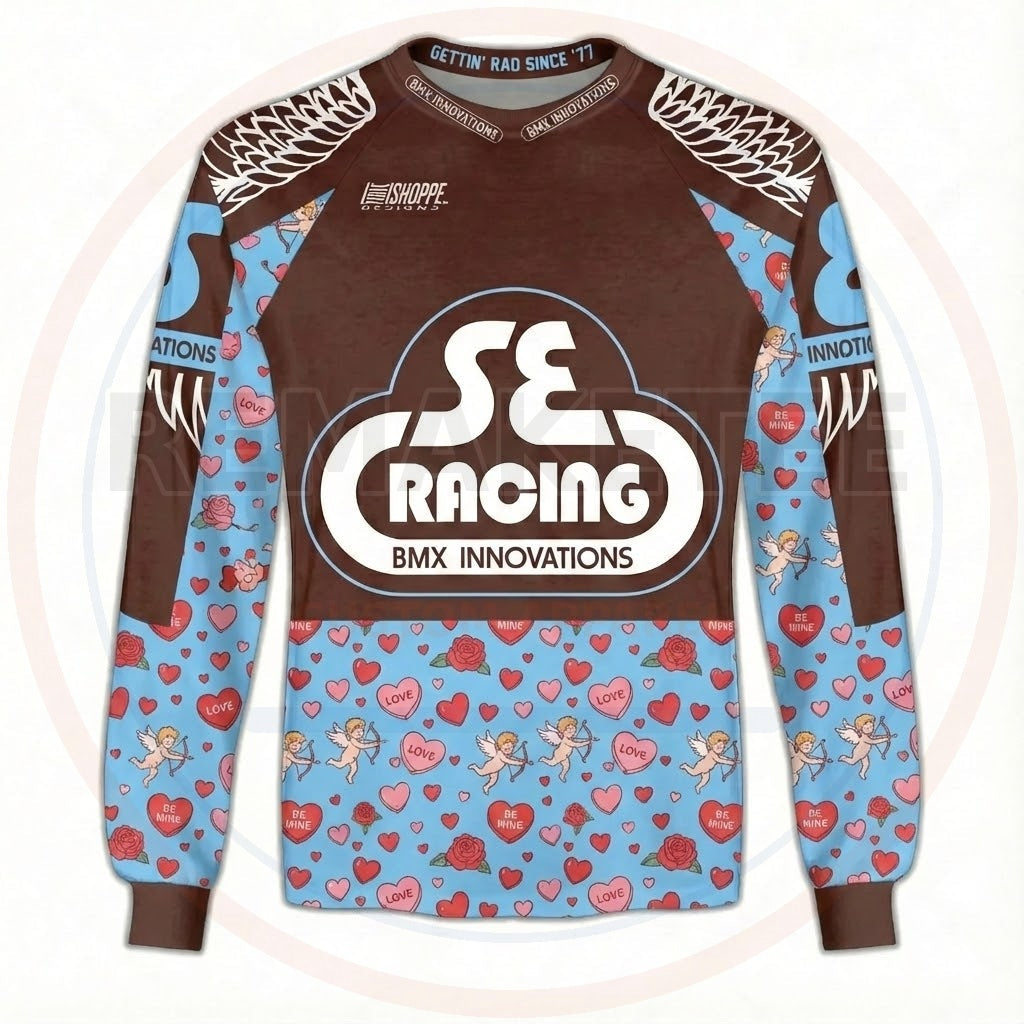 RemakeTee Custom Vintage Retro BMX Racing Jersey 353