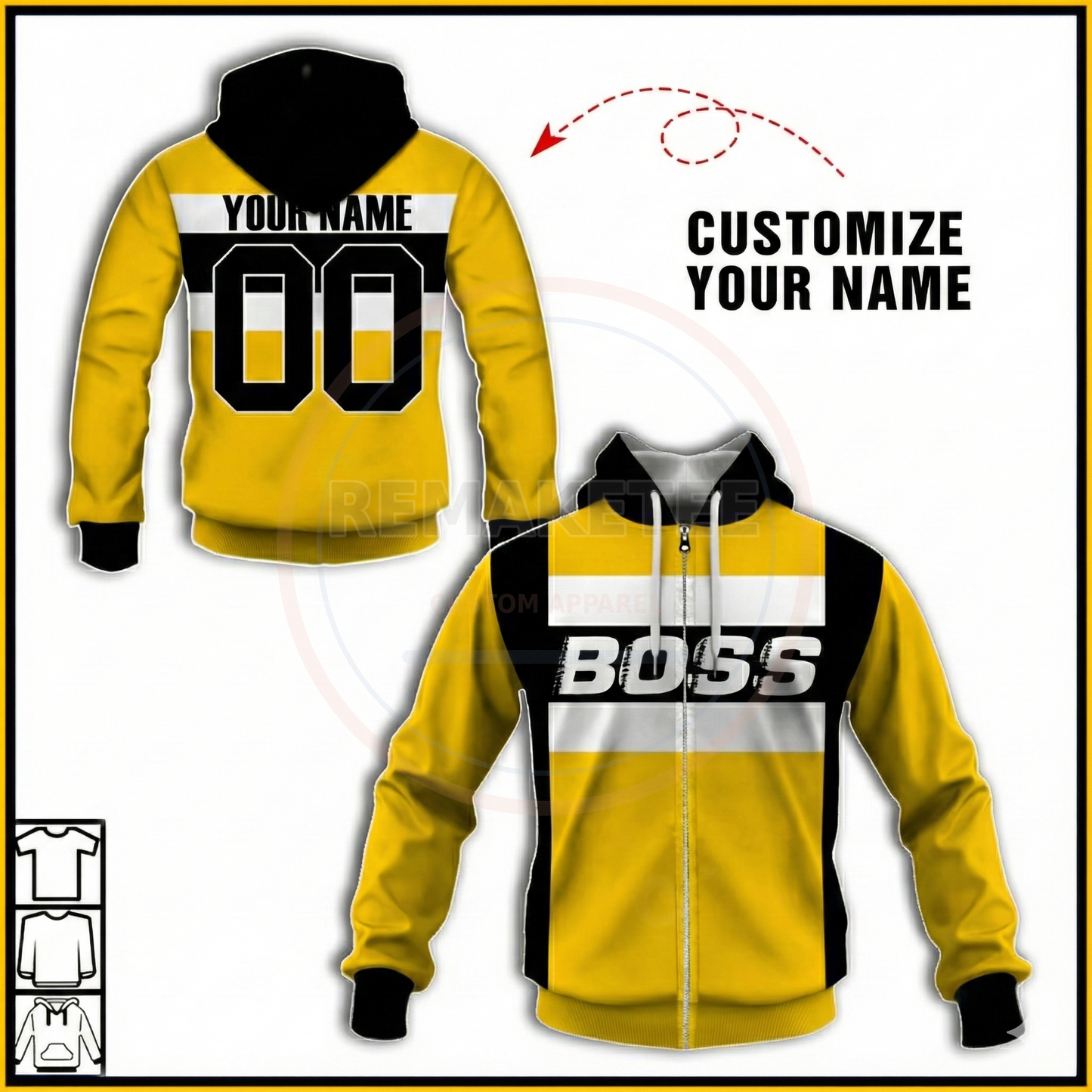 RemakeTee Custom Vintage Retro BMX Racing Jersey 079