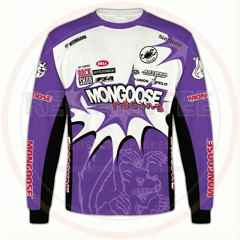 RemakeTee Custom Vintage Retro BMX Racing Jersey 218
