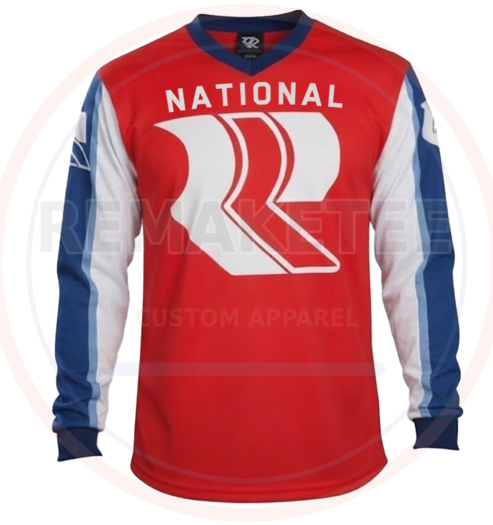 RemakeTee Custom Vintage Retro BMX Racing Jersey 089