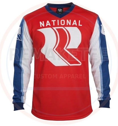 RemakeTee Custom Vintage Retro BMX Racing Jersey 089