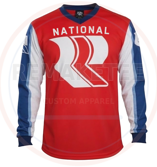 RemakeTee Custom Vintage Retro BMX Racing Jersey 089