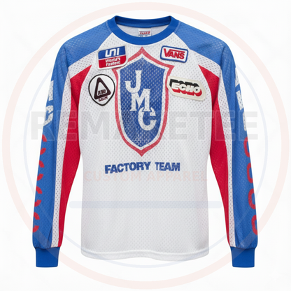 RemakeTee Custom Vintage Retro BMX Racing Jersey 212