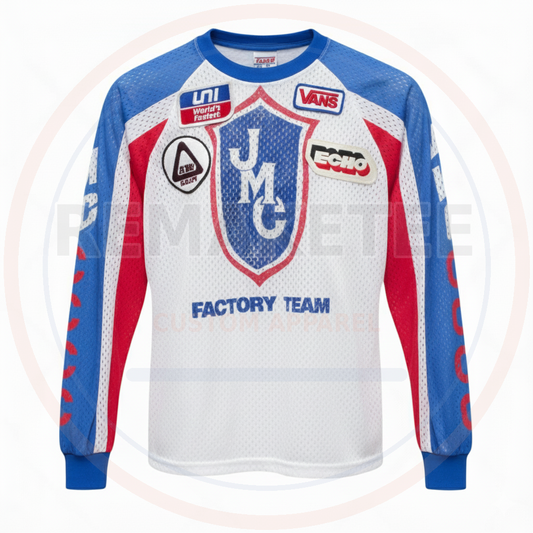 RemakeTee Custom Vintage Retro BMX Racing Jersey 212