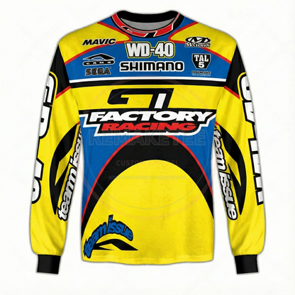 RemakeTee Custom Vintage Retro BMX Racing Jersey 167