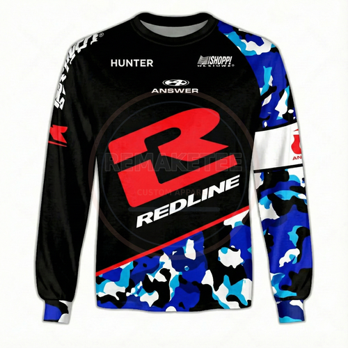 RemakeTee Custom Vintage Retro BMX Racing Jersey 207