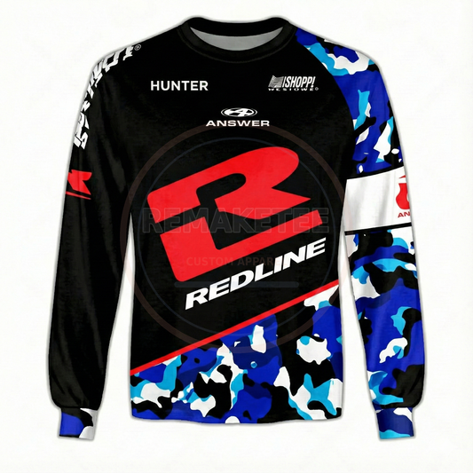 RemakeTee Custom Vintage Retro BMX Racing Jersey 207