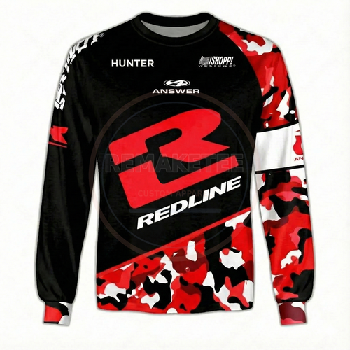 RemakeTee Custom Vintage Retro BMX Racing Jersey 208
