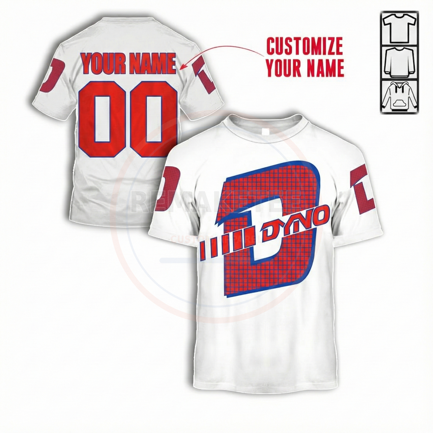 RemakeTee Custom Vintage Retro BMX Racing Jersey 075