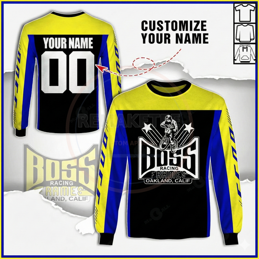 RemakeTee Custom Vintage Retro BMX Racing Jersey 076