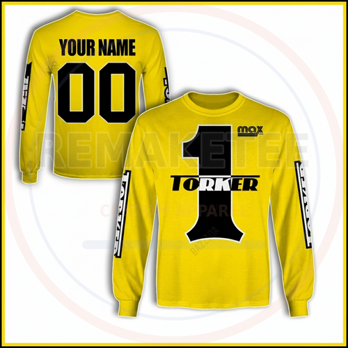 RemakeTee Custom Vintage Retro BMX Racing Jersey 119
