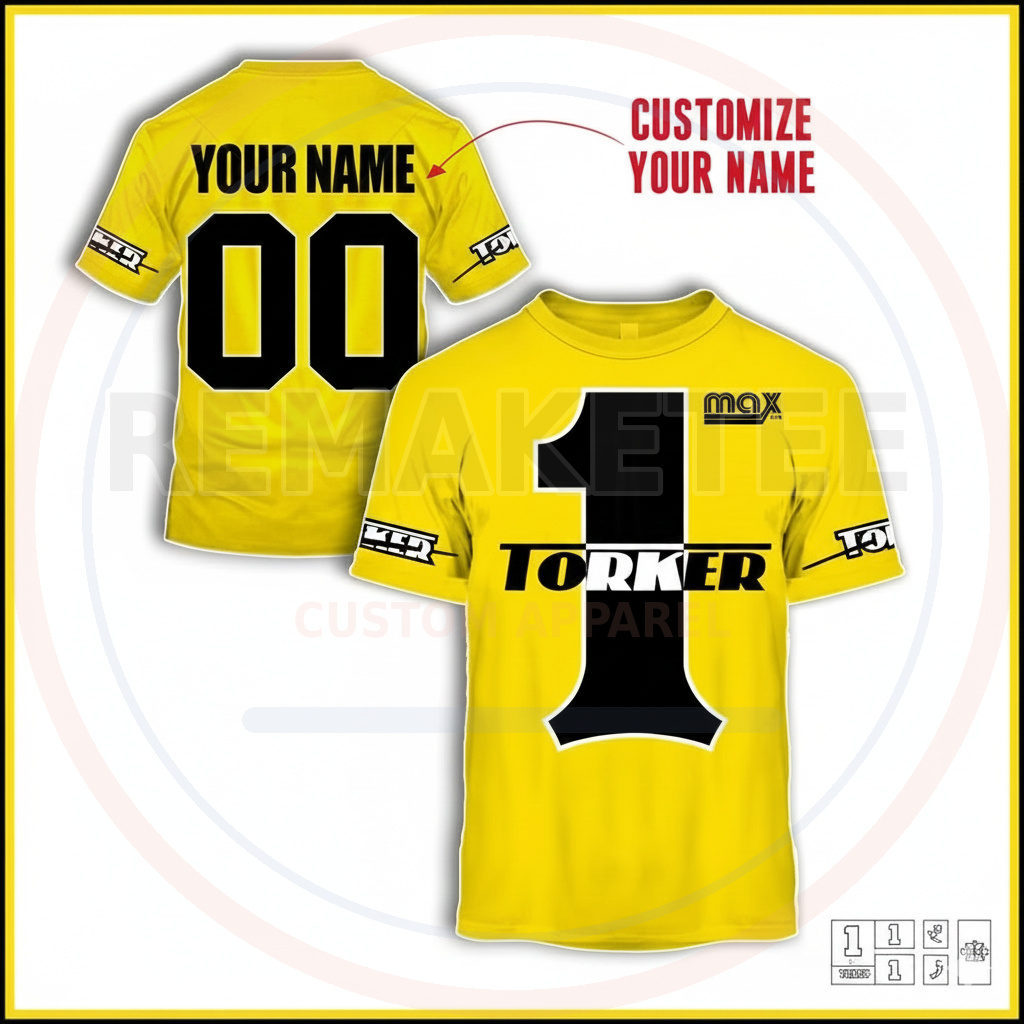 RemakeTee Custom Vintage Retro BMX Racing Jersey 119