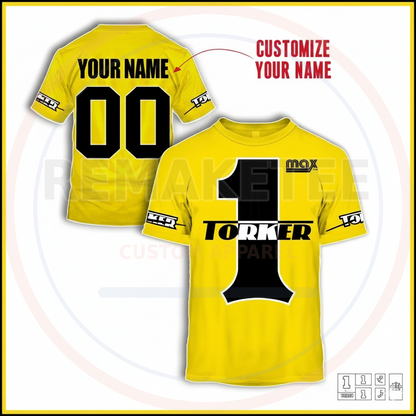 RemakeTee Custom Vintage Retro BMX Racing Jersey 119