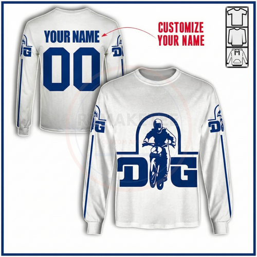 RemakeTee Custom Vintage Retro BMX Racing Jersey 080