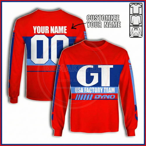 RemakeTee Custom Vintage Retro BMX Racing Jersey 084
