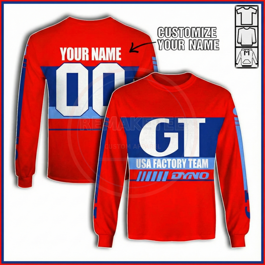 RemakeTee Custom Vintage Retro BMX Racing Jersey 084