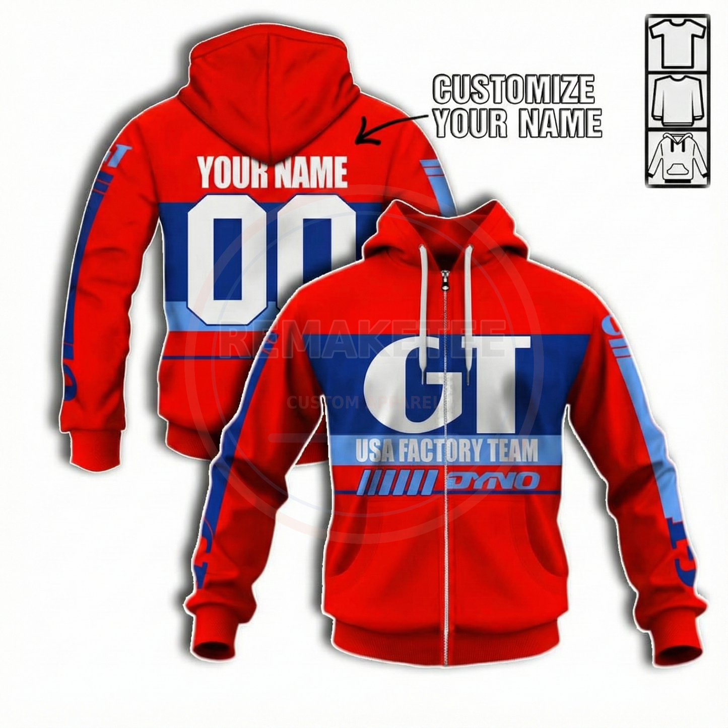 RemakeTee Custom Vintage Retro BMX Racing Jersey 084