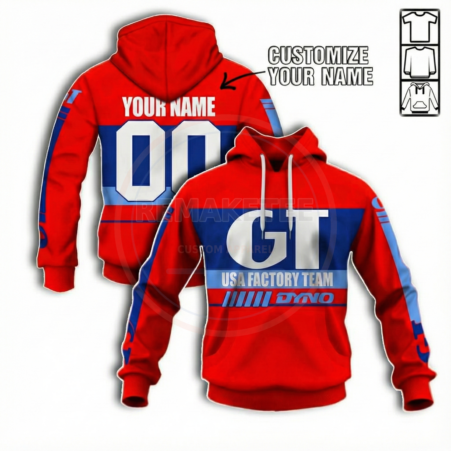 RemakeTee Custom Vintage Retro BMX Racing Jersey 084