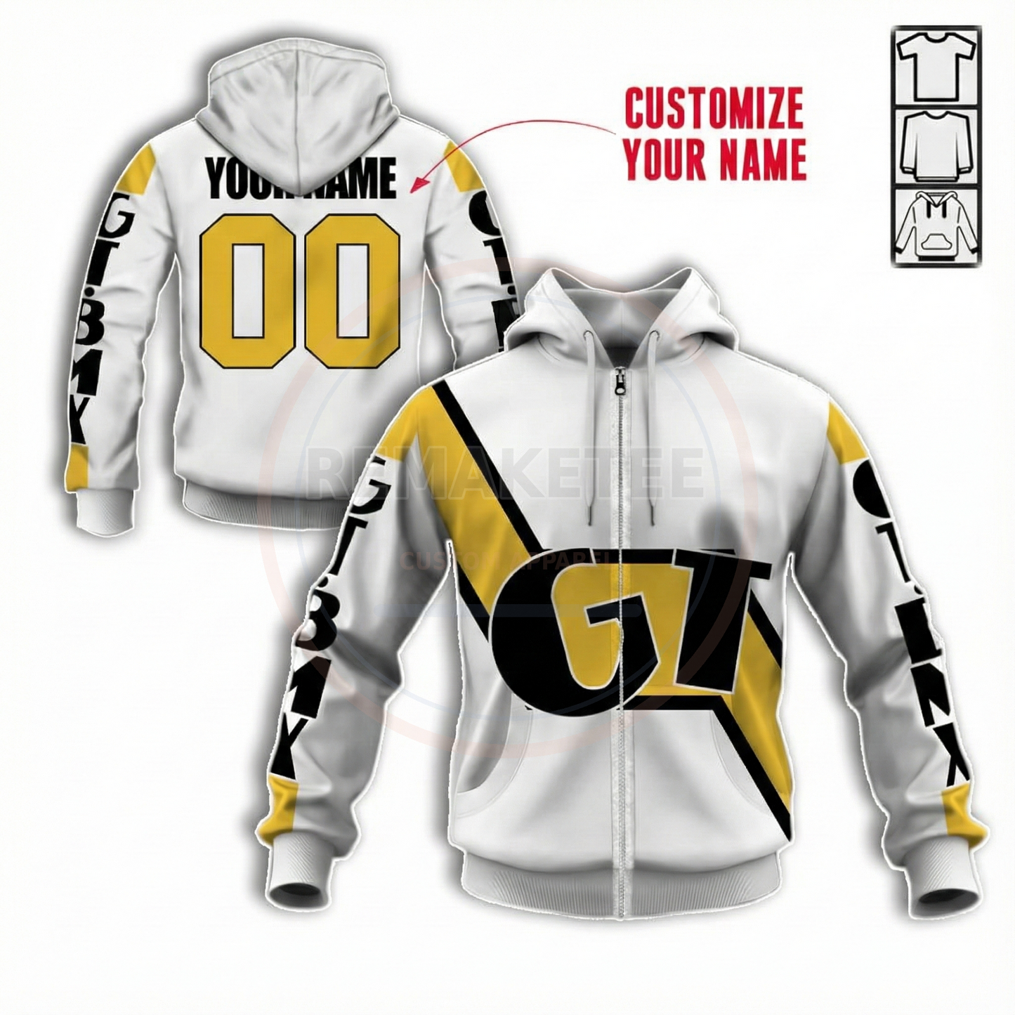 RemakeTee Custom Vintage Retro BMX Racing Jersey 085