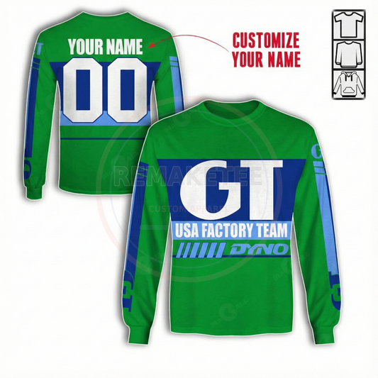 RemakeTee Custom Vintage Retro BMX Racing Jersey 087