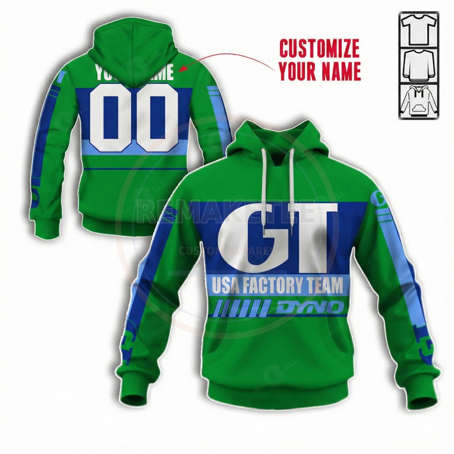 RemakeTee Custom Vintage Retro BMX Racing Jersey 087