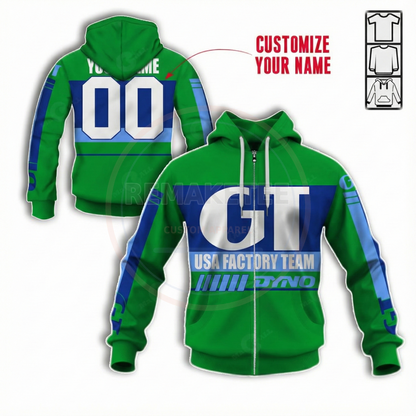 RemakeTee Custom Vintage Retro BMX Racing Jersey 087