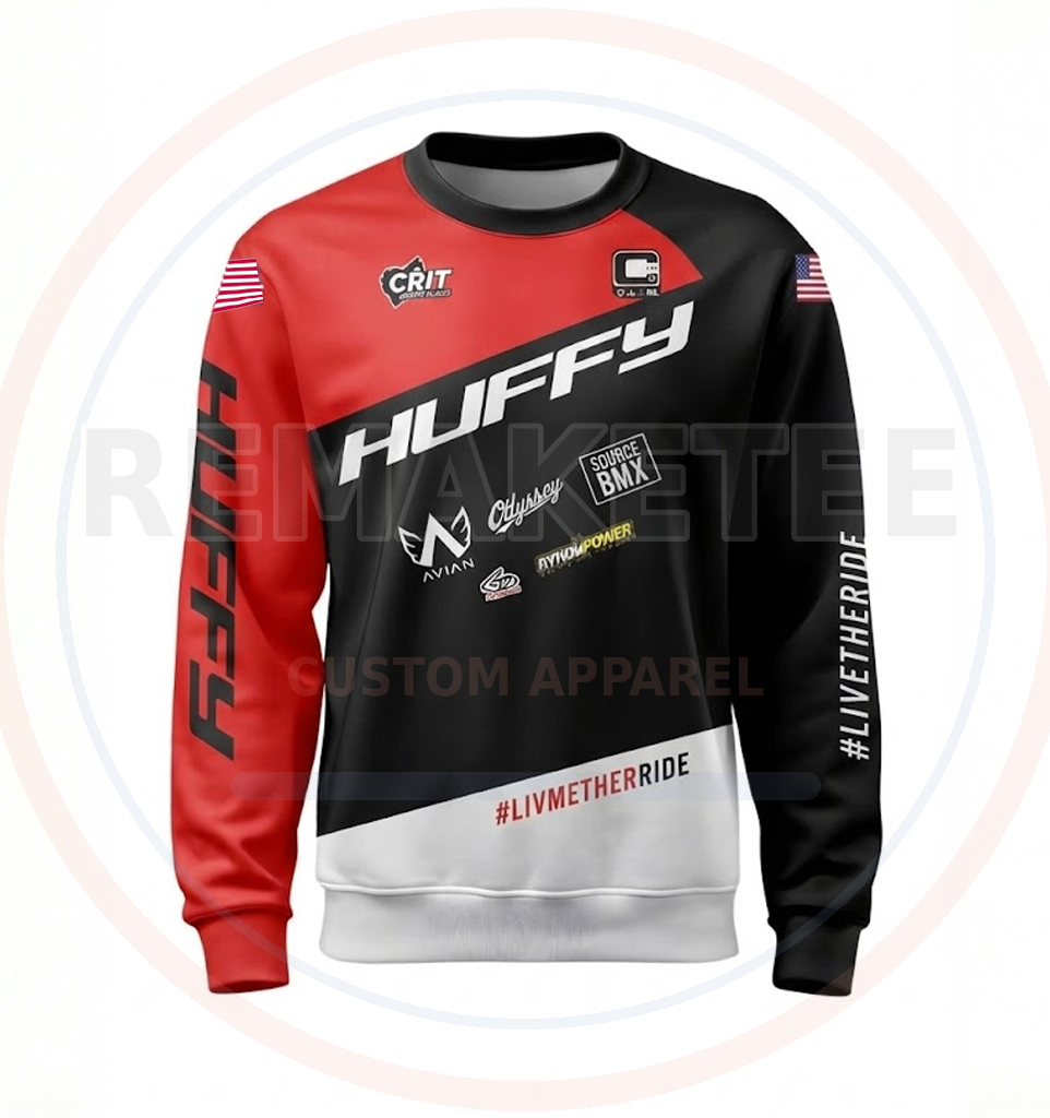 RemakeTee Custom Vintage Retro BMX Racing Jersey 090