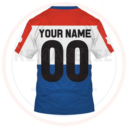 RemakeTee Custom Vintage Retro BMX Racing Jersey 036