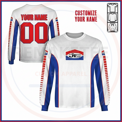 RemakeTee Custom Vintage Retro BMX Racing Jersey 088