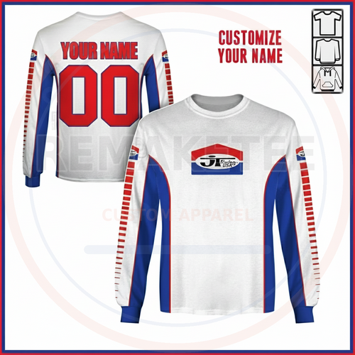 RemakeTee Custom Vintage Retro BMX Racing Jersey 088