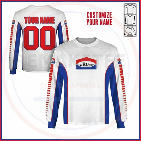 RemakeTee Custom Vintage Retro BMX Racing Jersey 088