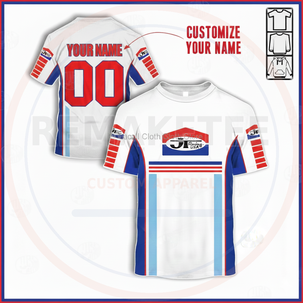 RemakeTee Custom Vintage Retro BMX Racing Jersey 088