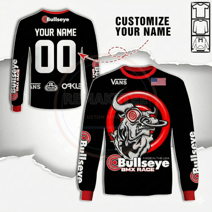 RemakeTee Custom Vintage Retro BMX Racing Jersey 100