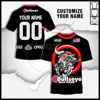 RemakeTee Custom Vintage Retro BMX Racing Jersey 100