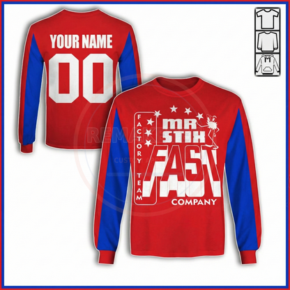 RemakeTee Custom Vintage Retro BMX Racing Jersey 102