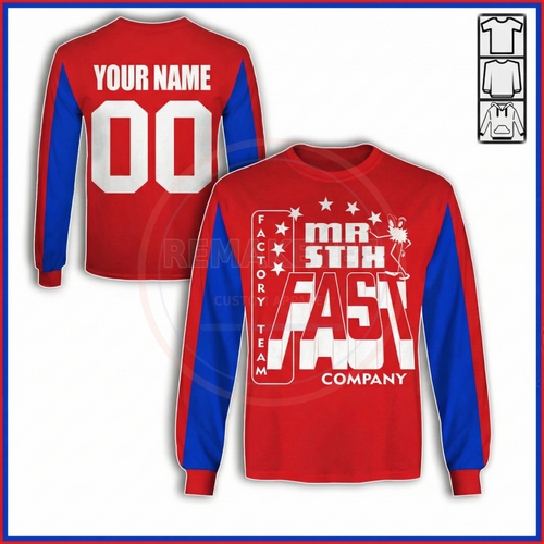 RemakeTee Custom Vintage Retro BMX Racing Jersey 102