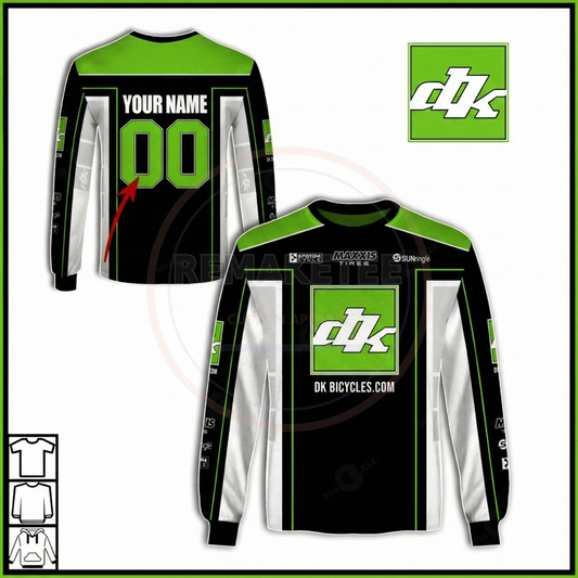 RemakeTee Custom Vintage Retro BMX Racing Jersey 094