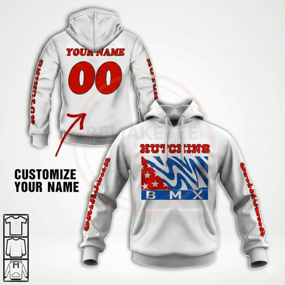 RemakeTee Custom Vintage Retro BMX Racing Jersey 095